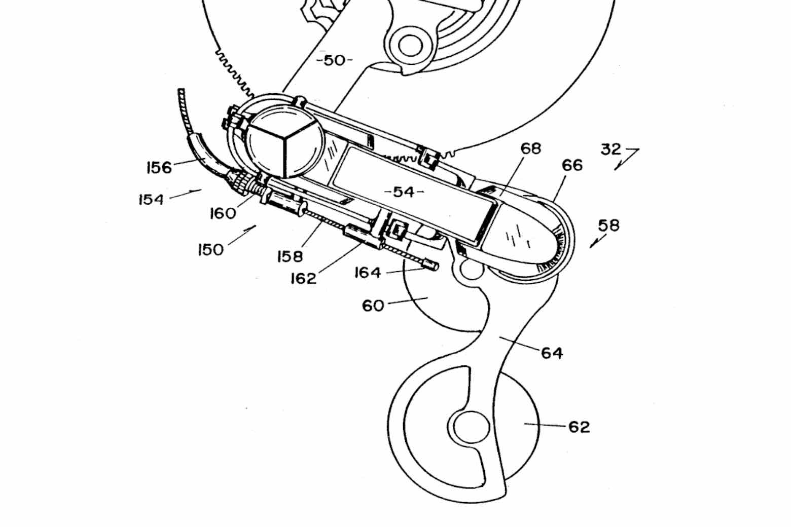 US Patent 5,295,916 - AutoBike SmartShift main image