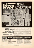 American Bicyclist 1973 - Vista advert thumbnail