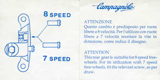 Campagnolo instructions - 7225073 (7 & 8-speed adjustment screw) scan 01 thumbnail