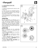 Campagnolo instructions - 7225195 Rear Derailleur ('06/2006') page 053 thumbnail