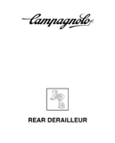 Campagnolo instructions - 7225195 Rear Derailleur ('07/2002') front cover thumbnail