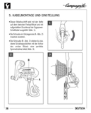 Campagnolo instructions - 7225195 Rear Derailleur ('07/2002') page 038 thumbnail