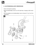 Campagnolo instructions - 7225195 Rear Derailleur ('07/2002') page 084 thumbnail