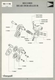 Campagnolo Spare Parts Catalogue - 1993 Product Range page 026 thumbnail