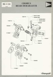 Campagnolo Spare Parts Catalogue - 1993 Product Range page 027 thumbnail