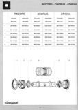 Campagnolo Spare Parts Catalogue - 1994 Product Range page 06 thumbnail