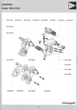Campagnolo Spare Parts Catalogue - 1994 Product Range page 15 thumbnail