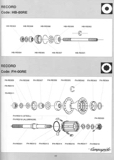 Campagnolo Spare Parts Catalogue - 1994 Product Range page 43 thumbnail