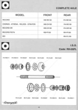 Campagnolo Spare Parts Catalogue - 1994 Product Range page 48 thumbnail