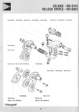 Campagnolo Spare Parts Catalogue - 1995 Product Range page 22 thumbnail