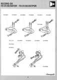 Campagnolo Spare Parts Catalogue - 1995 Product Range page 33 thumbnail