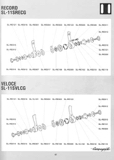 Campagnolo Spare Parts Catalogue - 1995 Product Range page 47 thumbnail