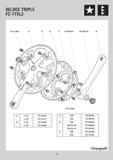 Campagnolo Spare Parts Catalogue - 1996 page 13 thumbnail