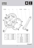 Campagnolo Spare Parts Catalogue - 1997 page 13 thumbnail