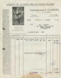 Charvin - invoice 1953 thumbnail