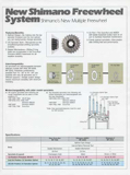 Complete Line of Shimano System Components (January 1986) scan 19 thumbnail