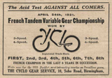 Cycling 1931-07-03 - Cyclo advert thumbnail