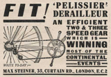 Cycling 1931-11-06 - Pellissier advert thumbnail