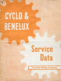 Cyclo & Benelux Service Data front cover thumbnail