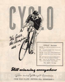 Cyclo Catalogue - 1949 scan 1 thumbnail
