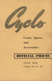 Cyclo Official Prices 559 - front cover thumbnail