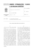 Czech Patent 152,002 - Favorit Special scan 1 thumbnail