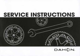 Dahon - Service Instructions 2009 page 01 thumbnail