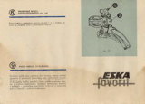 ESKA Favorit - Navod k obsluze jizdnich kol 1981 scan 18 thumbnail