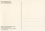 Ferdi Kubler - postcard 1950? scan 2 thumbnail