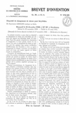 French Patent 978,189 - Ghiggini scan 1 thumbnail
