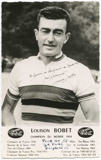 Huret - Louison Bobet postcard 1955 scan 1 thumbnail