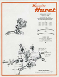 Huret Accessoires Cycles Cyclomoteurs Motos - 1973 scan 06 thumbnail