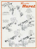 Huret Accessoires Cycles Cyclomoteurs Motos - 1973 scan 17 thumbnail
