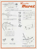 Huret Accessoires Cycles Cyclomoteurs Motos - 1973 scan 18 thumbnail