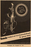 Kosmos 1940 - Fichtel & Sachs advert (2nd style) thumbnail