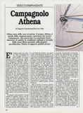 La Bicicletta 1988 July - Campagnolo Athena scan 01 thumbnail