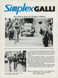 La Bicicletta Guida 1985 November - Galli advert thumbnail