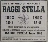 La Gazzetta dello Sport 13th July 1949 - Stella advert thumbnail