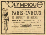 L'Auto 03-04-33 Olympique advert thumbnail