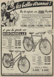 Le Chasseur Francais December 1954 Hirondelle advert thumbnail