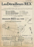 Les Derailleurs REX - 1938 scan 01 thumbnail
