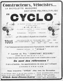 L'Industrie des Cycles et Automobiles March 1930 - Cyclo advert thumbnail