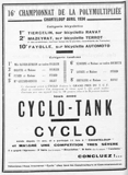L'Industrie des Cycles et Automobiles May 1934 - Cyclo advert thumbnail