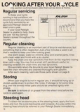 Raleigh Bicycle Guide - Derailleur page 16 thumbnail