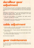 Raleigh Owners Handbook - page 26 thumbnail