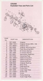 Service Instruction - Shimano Crane explosion thumbnail
