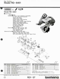 Shimano Bicycle Parts - 1992 scan 05 thumbnail