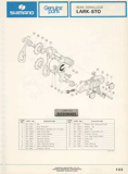 Shimano Bicycle Parts Catalog - 1973 page 103 thumbnail