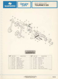 Shimano Bicycle Parts Catalog - 1973 page 111 thumbnail
