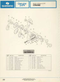 Shimano Bicycle Parts Catalog - 1973 page 22 thumbnail